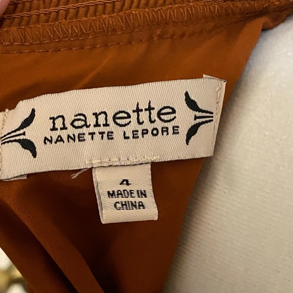 New !!! Gorgeous Nanette Lepore Midi Pleated Dress Size 4 - Picture 8 of 13